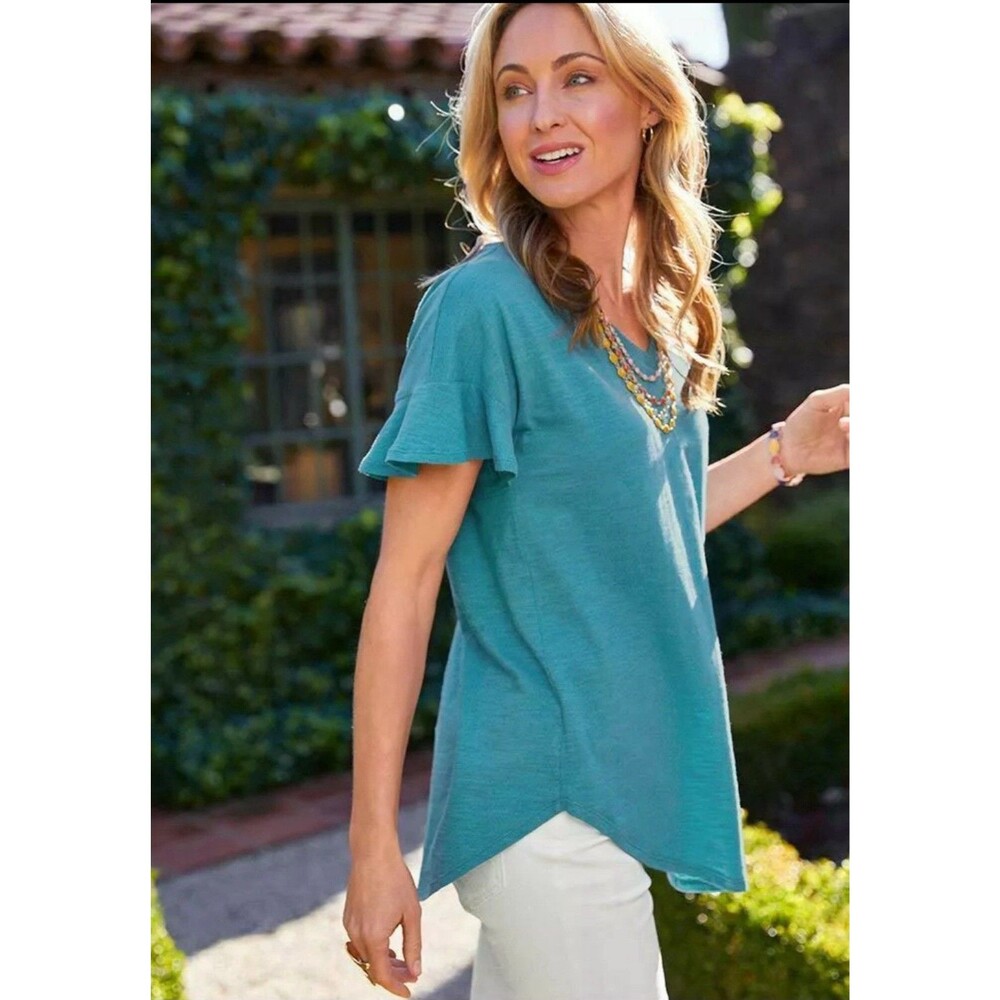 MATILDA JANE Sit Back and Relax Top SIZE Large - VGUC
